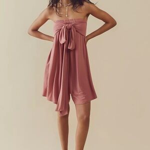 Free People Dusty Rose Romper
